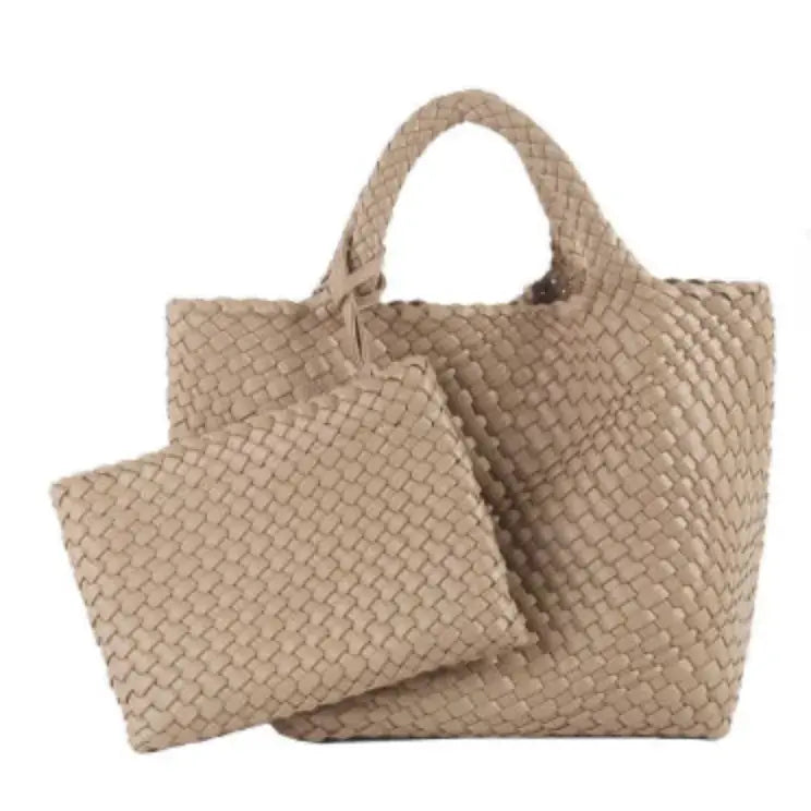 ACCESSORY CONCIERGE Molly Everyday Tote Bag - light tan