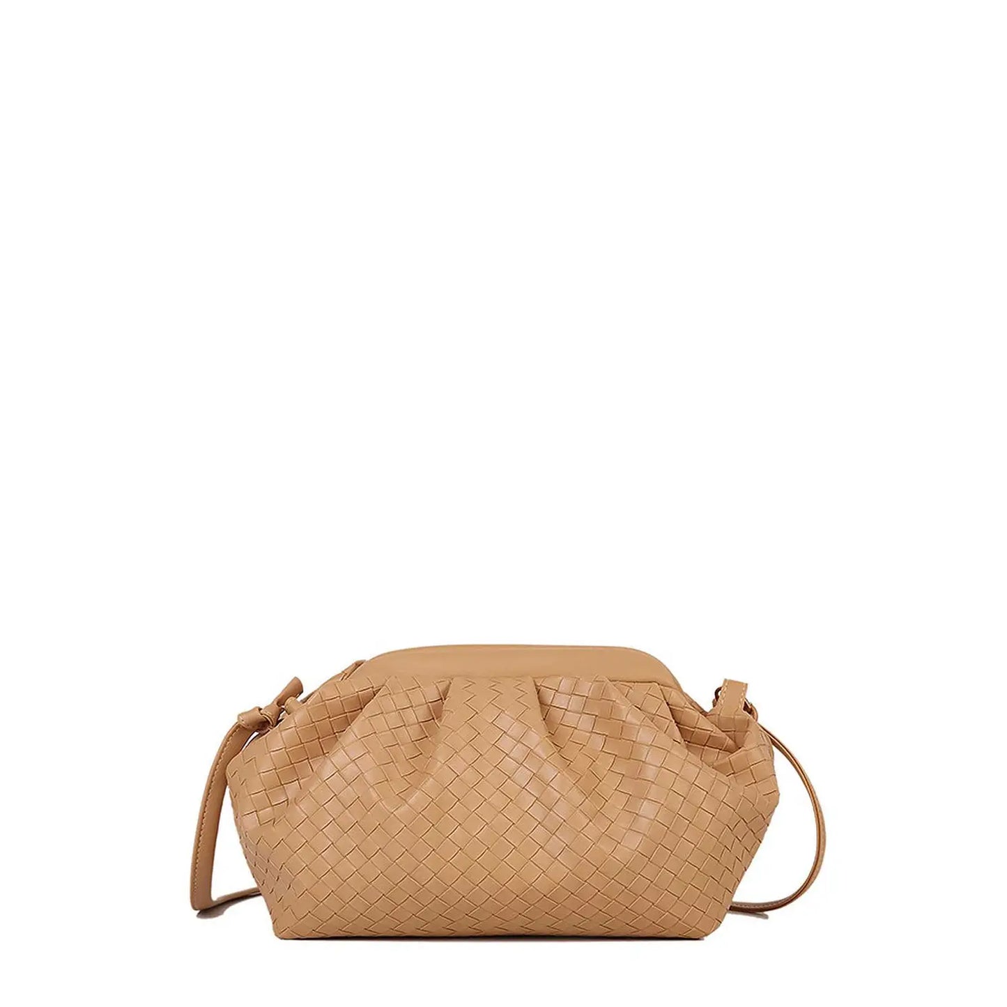 Load image into Gallery viewer, FADIVO NEW YORK Textured Crossbody Bag - beige
