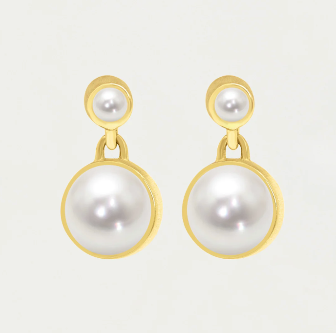 DEAN DAVIDSON Signature Droplet Earrings - pearl