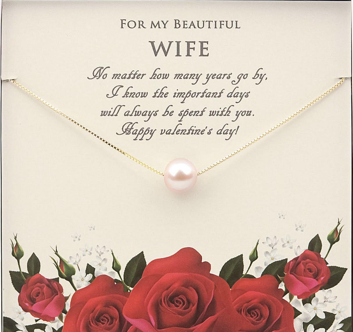To Wife Necklace