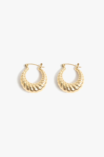 MARRIN COSTELLO Halle Hoops 1" - gold