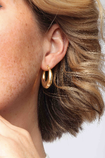 Load image into Gallery viewer, MARRIN COSTELLO Layla Hoops - gold
