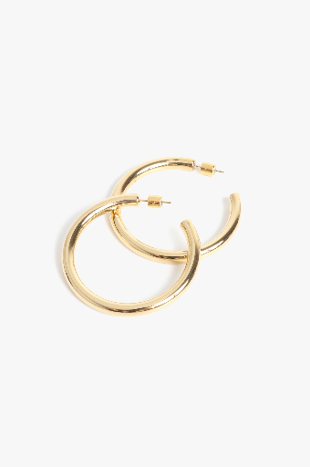 Load image into Gallery viewer, MARRIN COSTELLO Michaela Hoops 2&amp;quot; - gold
